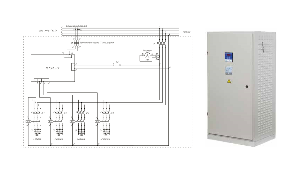 Устройство уки. Укм58-0.4-175-25 у3. Схема подключения укм58-0.4. УКМ 58-0.4 225 25 уз. Трехфазный шкаф-компенсатор реактивной мощности 100квар.