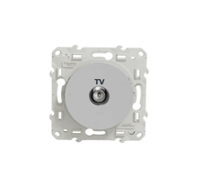 ODACE Розетка компьютерная RJ45 5 UTP ИК алюминий / S53R471